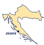 Jezera on island Murter